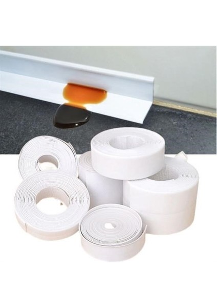 Buffer® Su Sızdırmaz Banyo Mutfak Lavabo Küvet Izolasyon Şerit Bant