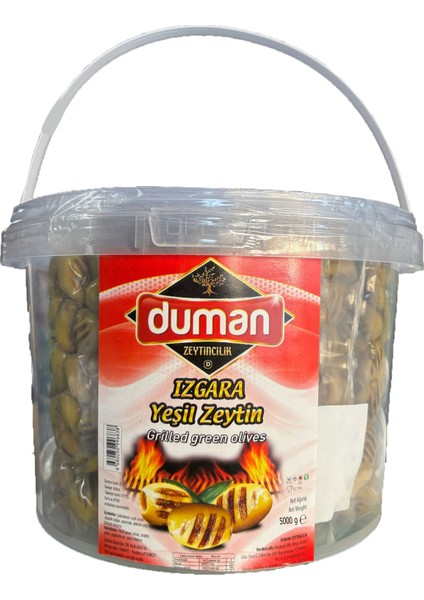 Kahvaltılık Izgara Zeytin Doğal Taş Fırın Lezzeti I Gurme Zeytin İri Boy 5 kg