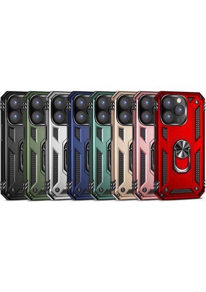 Apple iPhone 14 Pro Max Kılıf Tuva Kapak-Kırmızı