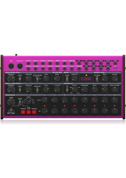 Behrınger Edge Analog Semi-Modüler Perküsyon Synthesizer