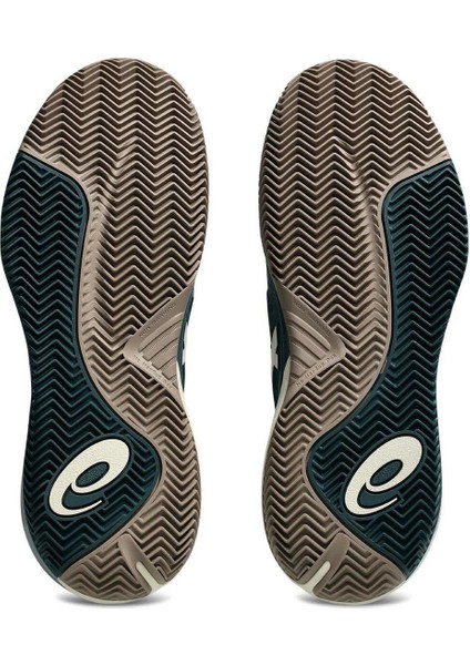 Gel Resolution X Clay Erkek Yeşil Tenis Ayakkabısı