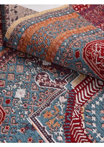 Efil EK02K Akrilik Klasik Desenli Salon Oturma Odası Mutfak Halı Yolluk