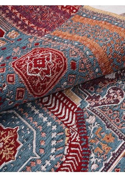 Efil EK02K Akrilik Klasik Desenli Salon Oturma Odası Mutfak Halı Yolluk