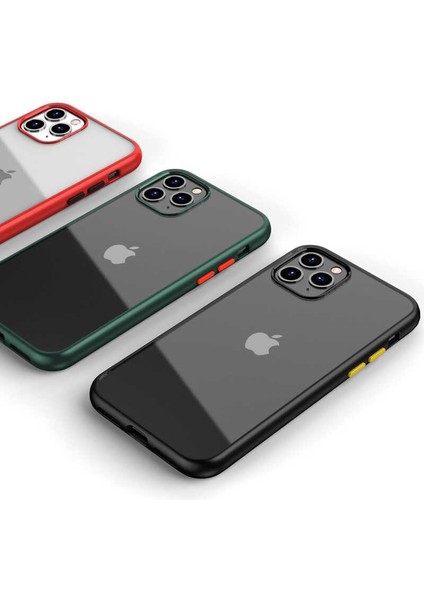iPhone 11 Pro Kılıf Uzrm Hom Silikon-Siyah