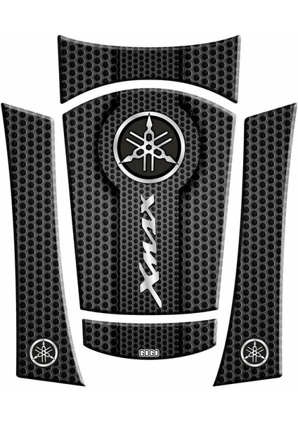 Yamaha Xmax 2018 - 2022 Uyumlu Tank Pad 006