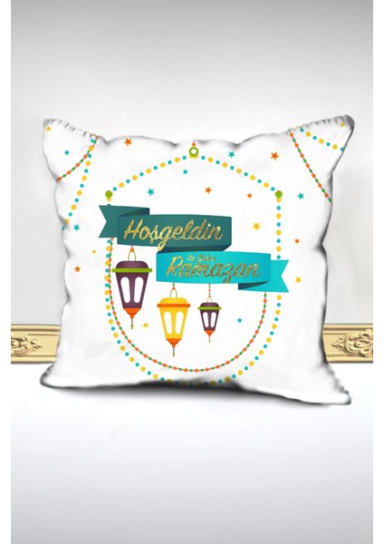 Ramazan (Ramadan) Kırlent Kılıfı 45X45 4'lü Kombin Set fiyatları