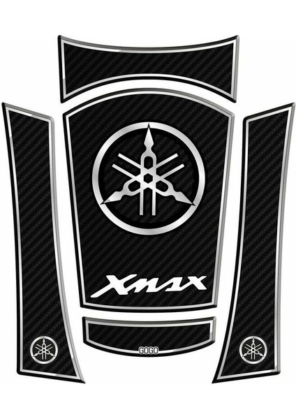 Yamaha Xmax 2018 - 2022 Uyumlu Tank Pad 001