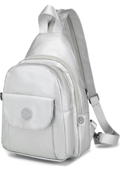 Metalik Kumaş Bodybag Askılı Sırt Çantası Smart Bags 1237 modelleri