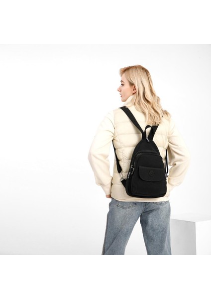 Metalik Kumaş Bodybag Askılı Sırt Çantası Smart Bags 1237 fırsatları