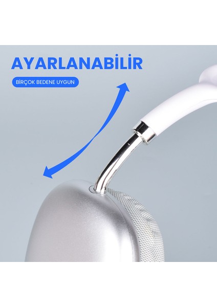 Zore P9 Hi-Fi Ses Kalitesi Ayarlanabilir ve Katlanabilir Kulak Üstü Bluetooth Kulaklık-Siyah modelleri