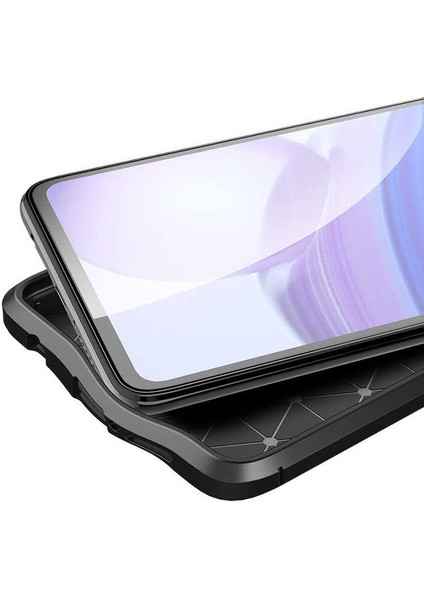 Xiaomi Poco X3 Kılıf Uzrm Niss Silikon Kapak-Lacivert modelleri