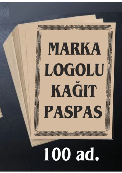 Paspas Kağıdı Isuzu Logolu 100 Ad. 35X50 cm