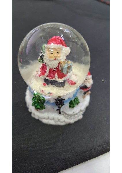 Yılbaşı Temalı Snowball 45MM Kar Küre Biblo 1 Adet