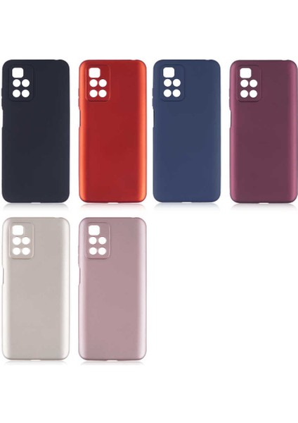 Xiaomi Redmi 10 Kılıf Uzrm Premier Silikon Kapak-Rose Gold modelleri