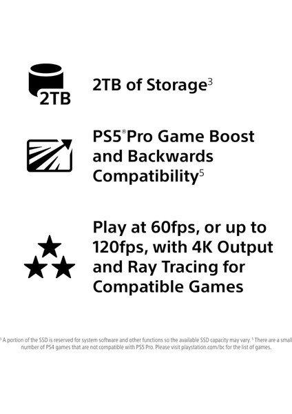 Sony Playstation 5 - Pro 2 Tb Oyun Konsolu (CFI-7021 Avrupa) - Çift Kol- (Beyaz) + Çanta