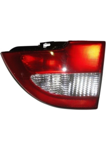 Renault Megane- 1- 99/02; Iç Stop Lambası Sağ (Kırmızı/beyaz) Sedan (Duysuz) (Pleksan) P-A