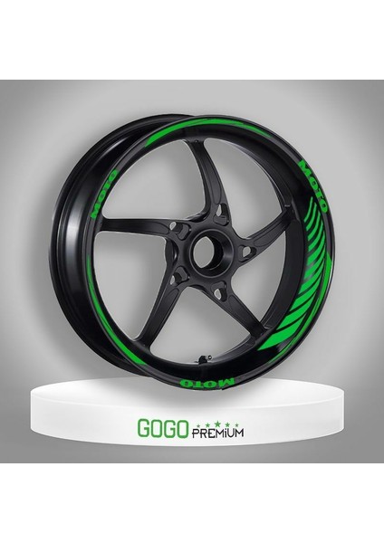 Reflektör Yeşil Universal Racing Şerit