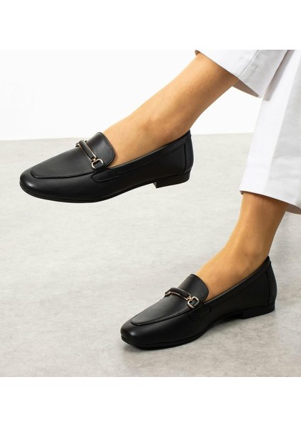 Venüs 25484205 Hakiki Deri Kadın Loafer Ayakkabı modelleri