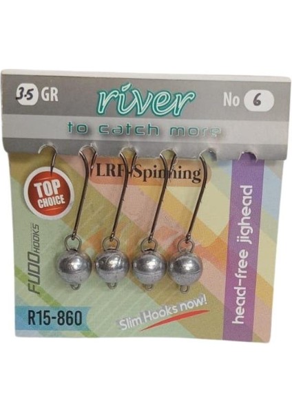 Mafsallı Hareketli - Iğneli Jig Head 4p 3,5gr