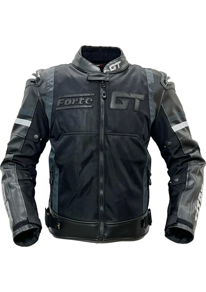Ceket ForteGT 2003001 Tıtan Antresit/black (Hörgüçlü)