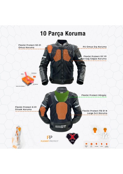 Ceket ForteGT 2003001 Tıtan Antresit/black (Hörgüçlü) fırsatları