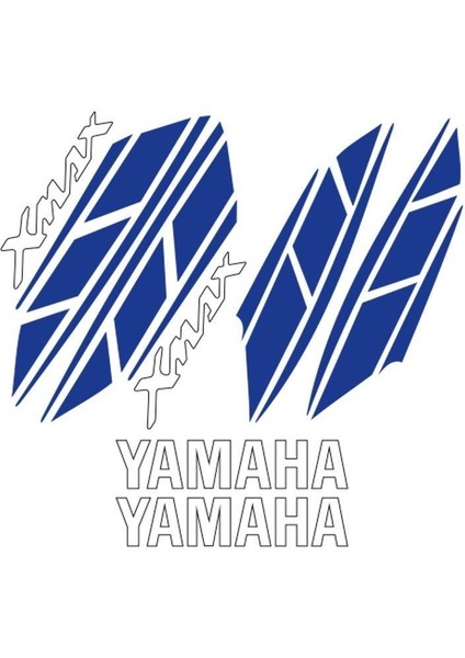 Yamaha Xmax Uyumlu Sticker Set 001