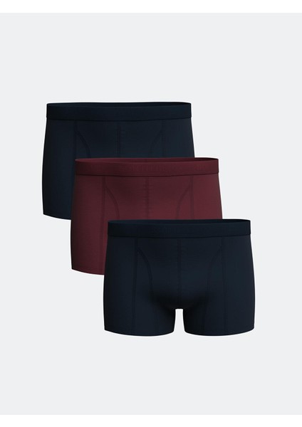 Lc Waıkıkı Standart Kalıp Pamuklu Esnek Erkek Boxer 3'lü (S5)
