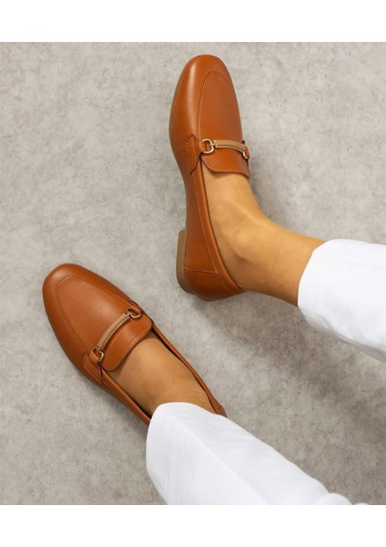 Venüs 25484205 Hakiki Deri Kadın Loafer Ayakkabı modelleri