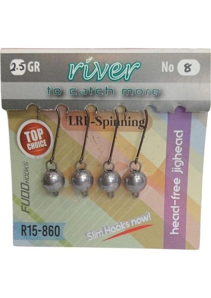 Mafsallı Hareketli - Iğneli Jig Head 4p 2,5gr