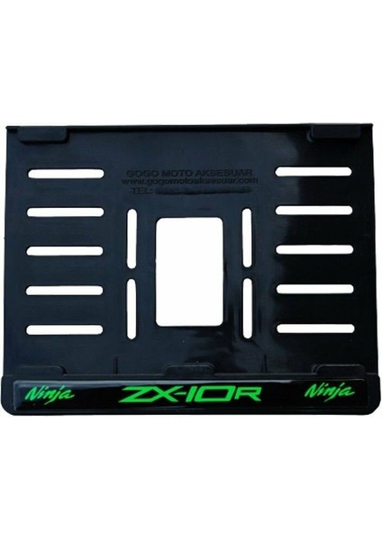 Kawasaki Zx-10 R Uyumlu 3 Plastik (15X24 Cm) Kırılmaz Plakalık
