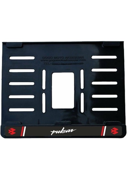 Bajaj Pulsar Uyumlu 4 Plastik (15X24 Cm) Kırılmaz Plakalık
