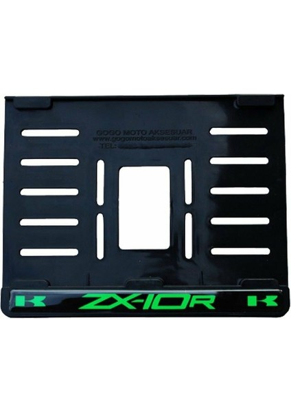 Kawasaki Zx-10 R Uyumlu 1 Plastik (15X24 Cm) Kırılmaz Plakalık