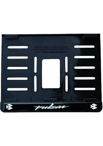 Bajaj Pulsar Uyumlu 2 Plastik (15X24 Cm) Kırılmaz Plakalık