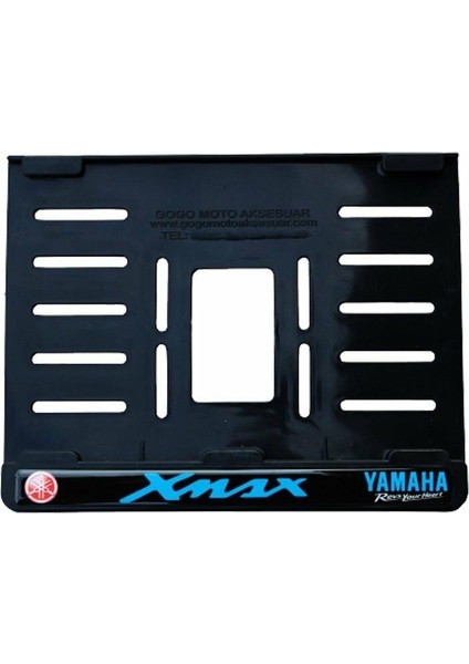 Yamaha Xmax Uyumlu 1 Plastik (15X24 Cm) Kırılmaz Plakalık