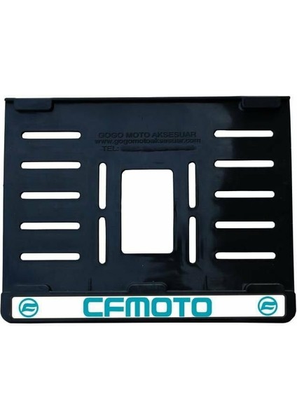 Cf Moto Uyumlu 2 Plastik (15X24 Cm) Kırılmaz Plakalık