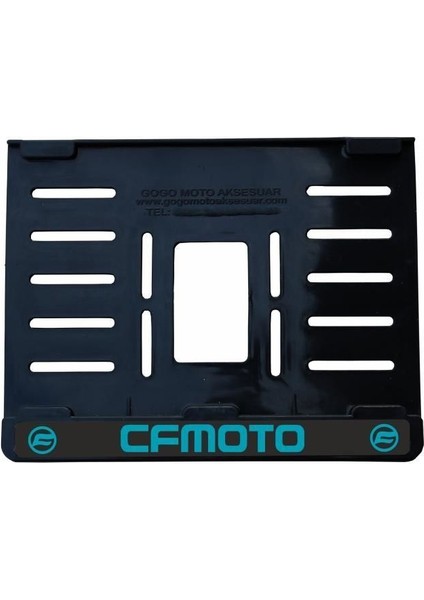 Cf Moto Uyumlu 1 Plastik (15X24 Cm) Kırılmaz Plakalık