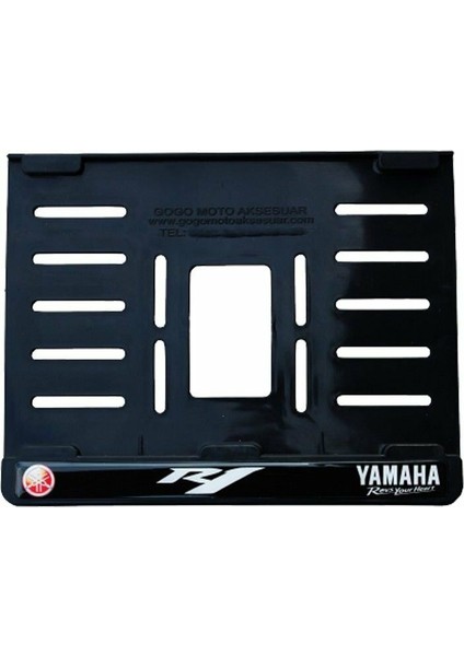 Yamaha R1 Uyumlu 2 Plastik (15X24 Cm) Kırılmaz Plakalık