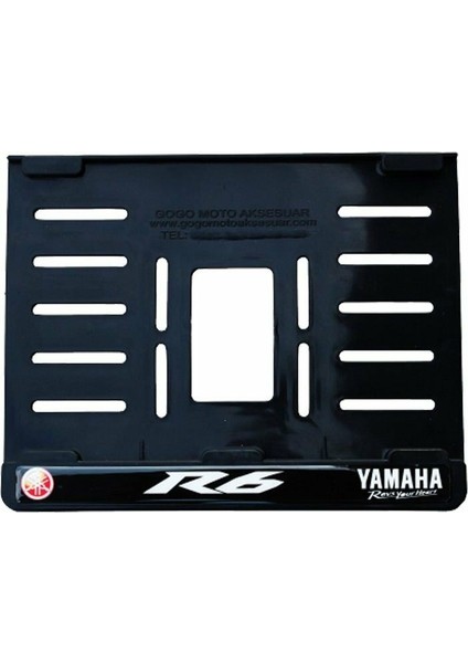 Yamaha R6 Uyumlu 2 Plastik (15X24 Cm) Kırılmaz Plakalık