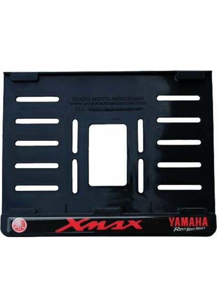 Yamaha Xmax Uyumlu 2 Plastik (15X24 Cm) Kırılmaz Plakalık