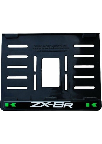 Kawasaki Zx-10 R Uyumlu 2 Plastik (15X24 Cm) Kırılmaz Plakalık