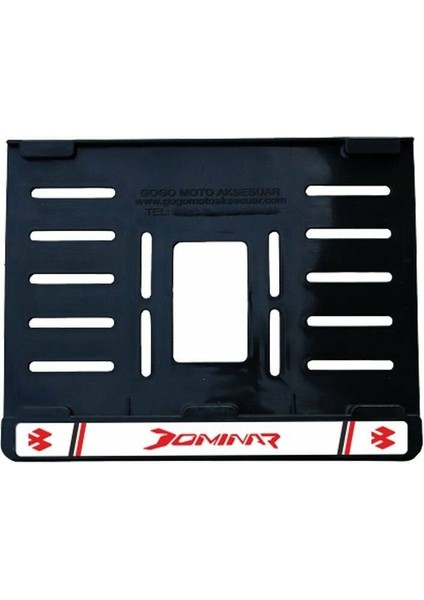 Bajaj Dominar Uyumlu 2 Plastik (15X24 Cm) Kırılmaz Plakalık