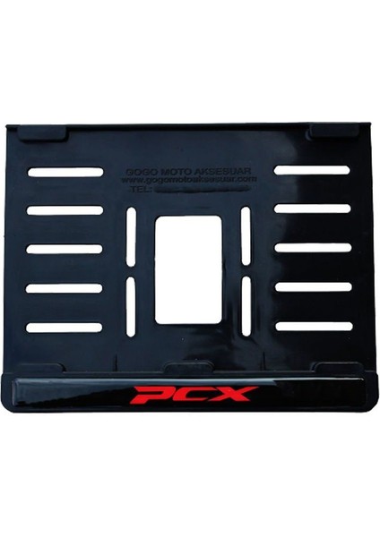Honda Pcx Uyumlu 1 Plastik (15X24 Cm) Kırılmaz Plakalık