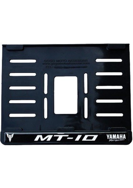 Yamaha Mt-10 Uyumlu 1 Plastik (15X24 Cm) Kırılmaz Plakalık