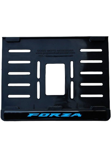 Honda Forza Uyumlu 2 Plastik (15X24 Cm) Kırılmaz Plakalık