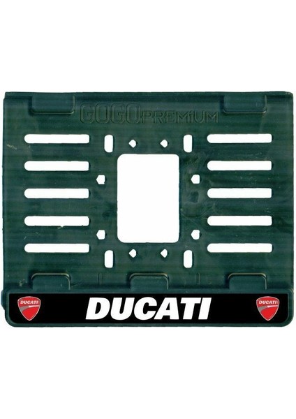 Ducatı Iı App Plastik (12X18 Cm) Kırılmaz Plakalık