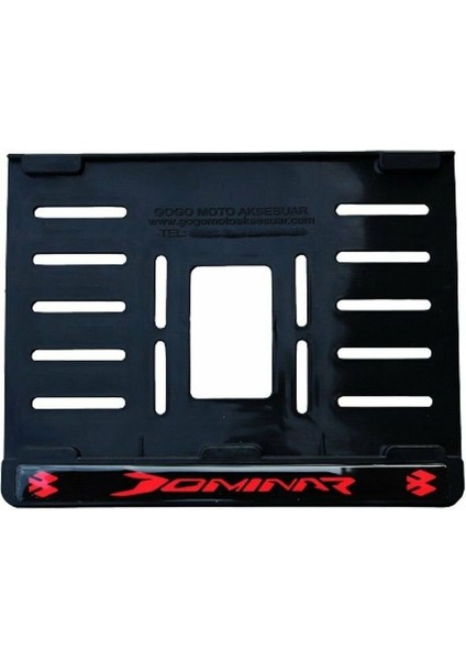 Bajaj Dominar Uyumlu 4 Plastik (15X24 Cm) Kırılmaz Plakalık