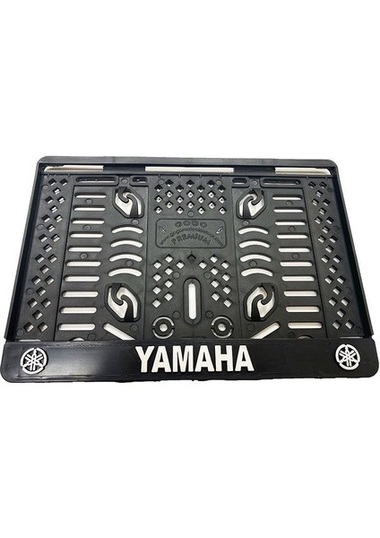Yamaha Beyaz Çıtçıt Plastik (15X24 Cm) Kırılmaz Plakalık
