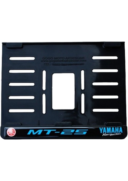 Yamaha Mt-25 Uyumlu 3 Plastik (15X24 Cm) Kırılmaz Plakalık