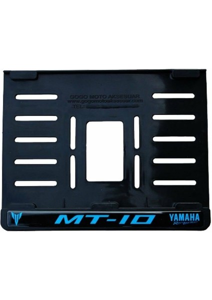 Yamaha Mt-10 Uyumlu 3 Plastik (15X24 Cm) Kırılmaz Plakalık