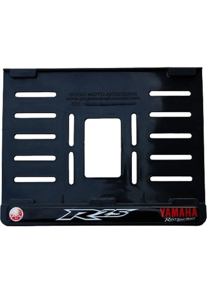 Yamaha R25 Uyumlu 1 Plastik (15X24 Cm) Kırılmaz Plakalık